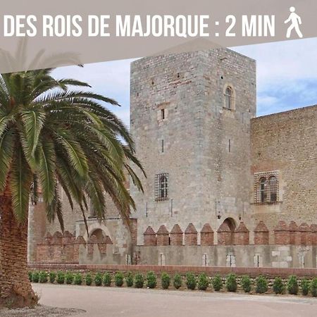 Sejour Perpignan A 20 Minutes De L'Espagne Avec Petit-Dejeuner A La Demande A Les Lumineuses Du Palais Des Rois De Majorque מראה חיצוני תמונה