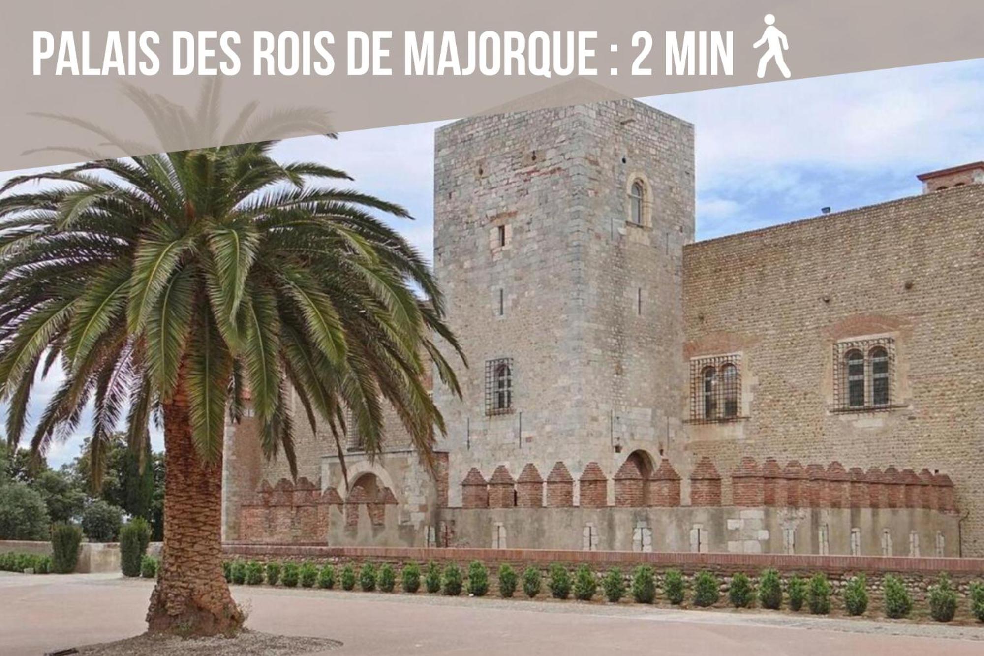Sejour Perpignan A 20 Minutes De L'Espagne Avec Petit-Dejeuner A La Demande A Les Lumineuses Du Palais Des Rois De Majorque מראה חיצוני תמונה